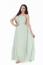 ⁦فستان تب سهرة طويل⁩ - الصورة ⁦2⁩