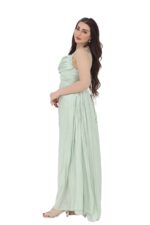 ⁦فستان تب سهرة طويل⁩ - الصورة ⁦3⁩