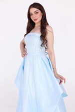 ⁦فستان طويل بكلفة تطريز⁩ - الصورة ⁦2⁩