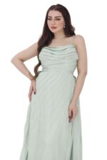 ⁦فستان تب سهرة طويل⁩ - الصورة ⁦4⁩