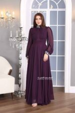 ⁦فستان مناسبات شيفون فخم⁩ - الصورة ⁦2⁩