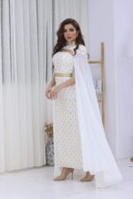 ⁦جلابية مغربية قطعتين مطرزه⁩ - الصورة ⁦2⁩