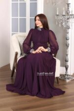 ⁦فستان مناسبات شيفون فخم⁩ - الصورة ⁦3⁩