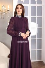 ⁦فستان مناسبات شيفون فخم⁩ - الصورة ⁦4⁩