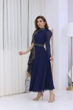 ⁦جلابية العيد كحلي انيقة⁩ - الصورة ⁦2⁩