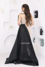 ⁦فستان سهرة سواريه بتصميم راقي⁩ - الصورة ⁦6⁩