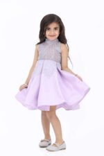 ⁦فستان بناتي بياقة انيقة⁩ - الصورة ⁦2⁩