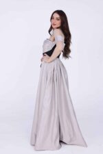 ⁦فستان طويل بتصميم فرنسي⁩ - الصورة ⁦4⁩