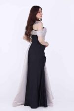 ⁦فستان طويل بتصميم فرنسي⁩ - الصورة ⁦5⁩