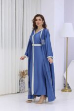 ⁦جلابية نسائي مغربية قطعتين⁩ - الصورة ⁦2⁩