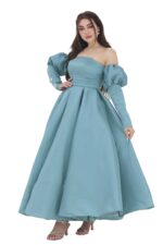 ⁦فستان سهرة تيفاني بأكمام طويلة⁩ - الصورة ⁦2⁩