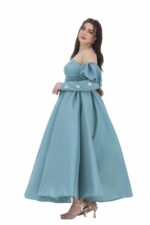 ⁦فستان سهرة تيفاني بأكمام طويلة⁩ - الصورة ⁦3⁩