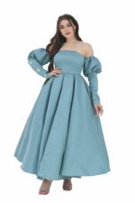 ⁦فستان سهرة تيفاني بأكمام طويلة⁩ - الصورة ⁦4⁩