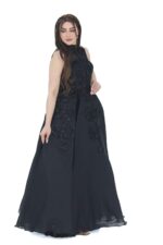 ⁦فستان سهرة أسود كت فخم⁩ - الصورة ⁦3⁩