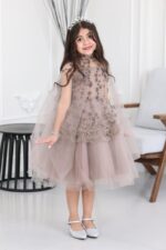 ⁦فستان بناتي تل فاخر⁩ - الصورة ⁦5⁩