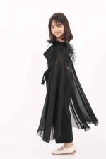 ⁦جمبسوت بناتي انيق بأكمام شيفون⁩ - الصورة ⁦3⁩