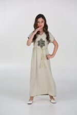 ⁦جلابية بناتي مغربي نجمة⁩ - الصورة ⁦3⁩