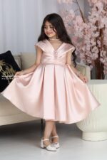 ⁦فستان بناتي بتصميم حديث⁩ - الصورة ⁦4⁩
