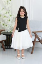 ⁦فستان بناتي راقي طبقات⁩ - الصورة ⁦2⁩