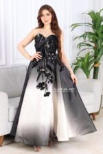 ⁦فستان حفلات بتطريز راقي⁩ - الصورة ⁦2⁩