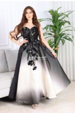 ⁦فستان حفلات بتطريز راقي⁩ - الصورة ⁦3⁩