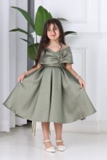 ⁦فستان مناسبات بناتي انيق⁩ - الصورة ⁦3⁩