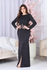 فستان ناعم فاخر للمناسبات