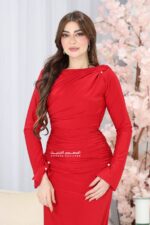 ⁦فستان  ناعم  فاخر سواريه⁩ - الصورة ⁦3⁩