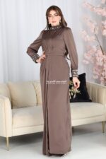 ⁦فستان ناعم للمناسبات فاخر⁩ - الصورة ⁦2⁩