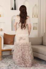 ⁦فستان ناعم راقي للمناسبات⁩ - الصورة ⁦7⁩