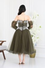 ⁦فستان قصير تل فاخر⁩ - الصورة ⁦3⁩