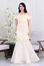 فستان سهرة عصري فخم