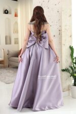 ⁦فستان سهرة فاخر بتطريز⁩ - الصورة ⁦3⁩