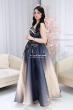 ⁦فستان سهرة فاخر مناسبات⁩ - الصورة ⁦2⁩