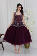 فستان سهرة فخم قصير