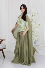 ⁦فستان سهرة فخم شيفون⁩ - الصورة ⁦3⁩