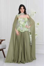 فستان سهرة فخم شيفون