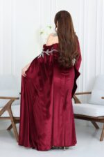 ⁦فستان سهرة مخمل فاخر⁩ - الصورة ⁦5⁩