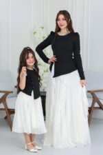 ⁦فستان سهرة راقي طبقات⁩ - الصورة ⁦4⁩