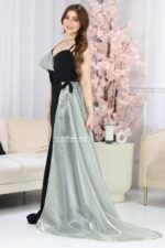 ⁦فستان سهرة سواريه أنيق⁩ - الصورة ⁦2⁩