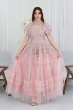 ⁦فستان سهرة شك فاخر⁩ - الصورة ⁦2⁩