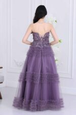 ⁦فستان سهرة تل راقي⁩ - الصورة ⁦3⁩