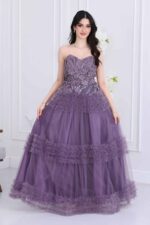 فستان سهرة تل راقي