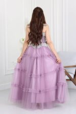 ⁦فستان سهرة طبقات تل⁩ - الصورة ⁦2⁩