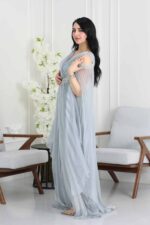 فستان سواريه بأكمام طويلة - الصورة 4