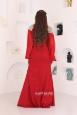 ⁦فستان مناسبات بأكمام شيفون⁩ - الصورة ⁦7⁩