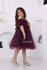 ⁦فستان بناتي أنيق سواريه⁩ - الصورة ⁦2⁩