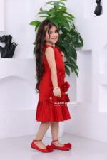 ⁦فستان بناتي فاخر ناعم⁩ - الصورة ⁦7⁩