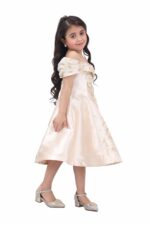 ⁦فستان بناتي فخم بإكمام اوف شولدر⁩ - الصورة ⁦4⁩