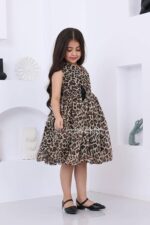 ⁦فستان تايجر بناتي فاخر⁩ - الصورة ⁦2⁩